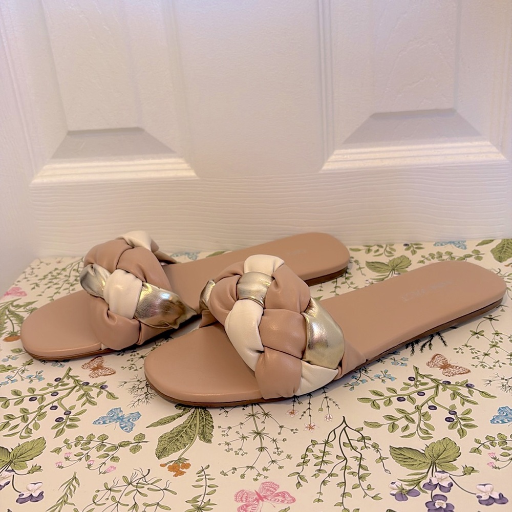 Braided Slide Sandals